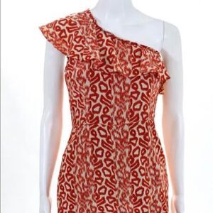 Frock By Tracy Reese Ruffled One Shoulder dress